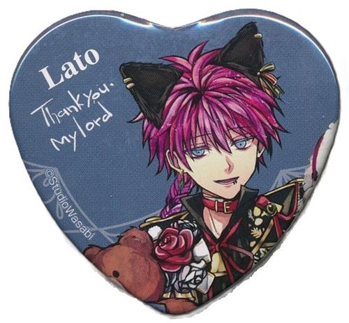 悪魔執事と黒い猫 缶バッジ B賞 ミニゲーム あくねこ ナンジャタウン ラト・バッカ