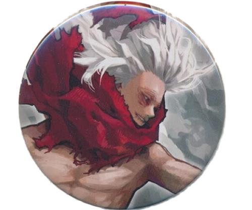 僕のヒーローアカデミア 原画展 コレクション缶バッジ KEY VISUAL HEROES VS VILLAINS SUPREME 死柄木弔 ＜XmasFセール＞