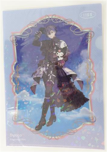 にじさんじ Dytica×サンリオキャラクターズ A4キラキラクリアファイル 小柳ロウ×クロミ