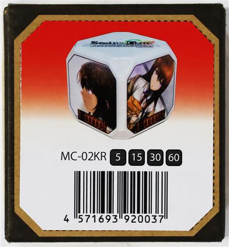 【未開封】Steins;Gate Ver. Memory Cube タイマー (5分、15分、30分、60分) 牧瀬紅莉栖