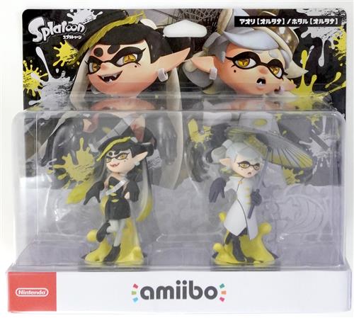 【未開封】amiibo シオカラーズセット スプラトゥーンシリーズ アオリ【オルタナ】&ホタル【オルタナ】