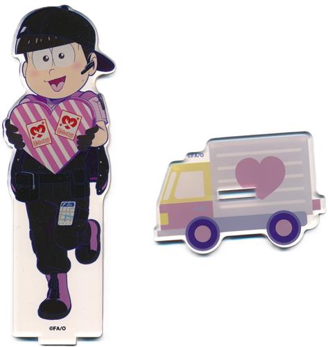 おそ松さんのWEBくじ 第19弾 まごころお届け松急便! 6つ子ver. D賞 アクリルスタンド 松野トド松