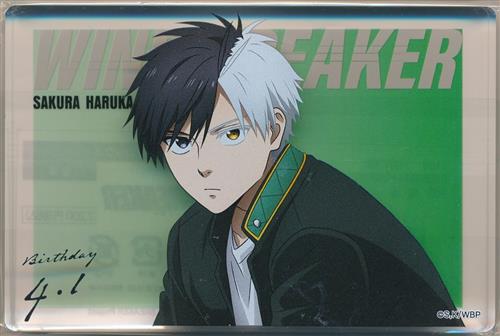 【未開封】WIND BREAKER POPUP企画展『大集会2』 baseyard tokyo アクリルブロック 桜遥