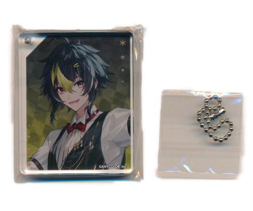 にじさんじ×アニメイトカフェ NIJISANJI HEROIC BAR トレーディング CoLotta アクリルプレートキーホルダー Dytica 伊波ライ