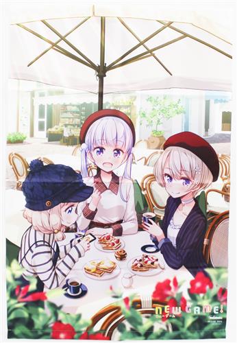 NEW GAME! B2タペストリー 桜ねね&涼風青葉&星川ほたる