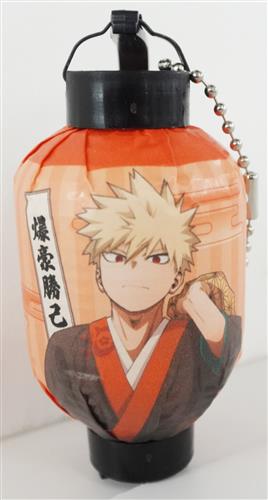 僕のヒーローアカデミア in 浅草花やしき B賞 オリジナルミニ提灯キーホルダー 爆豪勝己