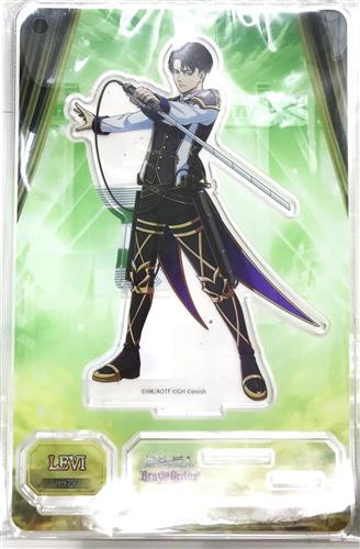 進撃の巨人 Brave Order アクリルスタンド リヴァイ・アッカーマン  【進撃の巨人 Brave Order ブレオダ2周年大進撃祭 グッズキャンペーン 第2弾】 リヴァイ