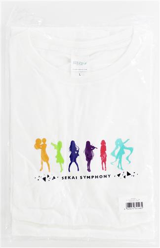 【未開封】プロジェクトセカイ セカイシンフォニー ビッグシルエットTシャツ(白)