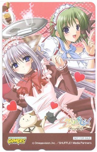 SHUFFLE! 【ゲーマーズ DVD9～12巻連動購入特典】 【テレホンカード】