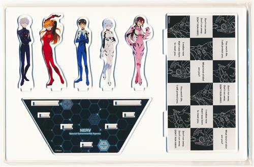 シン・エヴァンゲリオン劇場版 ジオラマアクリルスタンド(5人のパイロット)