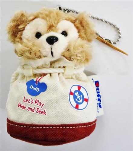 ディズニー Duffy and Friends ダッフィーたちのかくれんぼ ぬいぐるみストラップ ダッフィー 【東京ディズニーシー限定】 <NHYセール特価品>