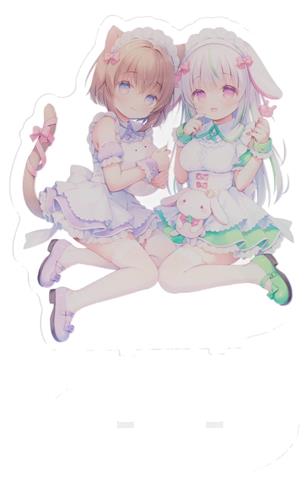 ハコネクト アクリルスタンド 愛咲よつのは&玉ノ井もなか