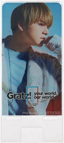 内田雄馬 アクリルスマホスタンド YUMA UCHIDA LIVE 2022 『Gratz! / your world.our world』 animelo mix連動キャンペーン