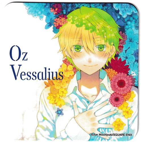 PandoraHearts-パンドラハーツ-×ヴァニタスの手記 コラボレーションカフェ 第3弾 コラボメニュー注文特典 オリジナルコースター オズ=ベザリウス(文字ブルー)