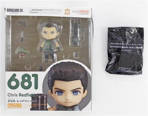 ねんどろいど 681 バイオハザード クリス・レッドフィールド+GOODSMILE ONLINE SHOP購入特典「レッドハーブ」セット 【GOODSMILE ONLINE SHOP限定】 【フィギュア】[グッドスマイルカンパニー|CAPCOM]