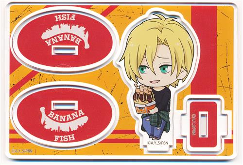 BANANA FISH×ばくだん焼本舗 トレーディングゆらゆらアクリルスタンド アッシュ・リンクス