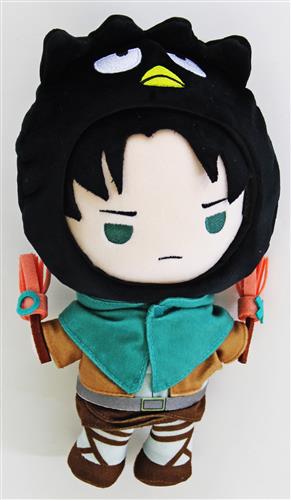 進撃の巨人×サンリオキャラクターズ むにゅぐるみS リヴァイ