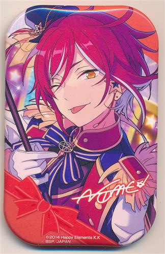 逆先夏目 一番カフェ 缶バッジ ハート スクエア 新品☆あんスタ☆Switch【逆先夏目】ハートカンバッジ☆ハート缶