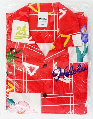 【未開封】ホロライブ/ホロスターズ hololive SUPER EXPO 2024 アロハシャツ Red