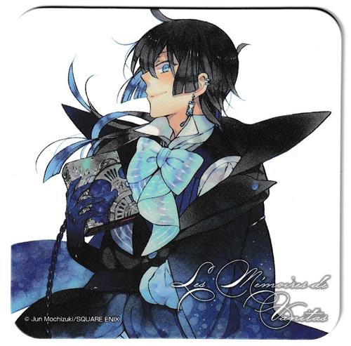 PandoraHearts-パンドラハーツ-×ヴァニタスの手記 コラボレーションカフェ 第3弾 コラボメニュー注文特典 オリジナルコースター ヴァニタス(背景白)