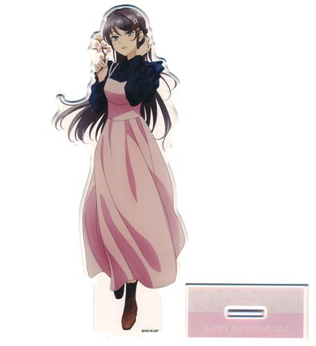 青春ブタ野郎はサンタクロースの夢を見ない 描き下ろし BIGアクリルスタンド 桜島麻衣 バースデー 2025 桜島麻衣(春)