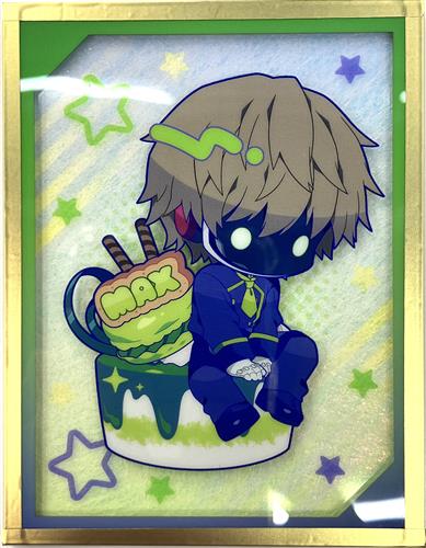銀河特急 ミルキー☆サブウェイ Sweets Staiton Cafe トレーディングアクリルラメ色紙 SD  マックス(マックス・マカリスター)