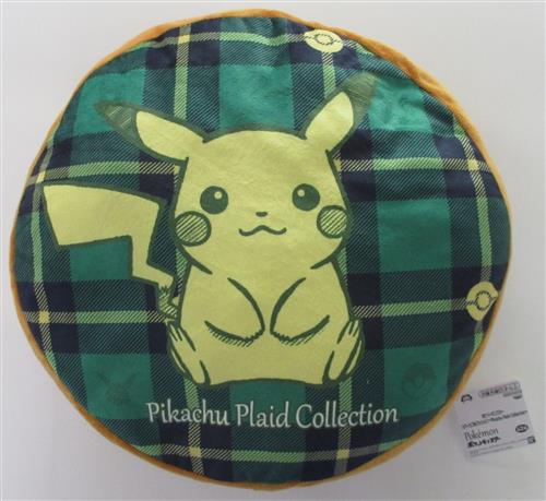 ポケットモンスター リバーシブルクッション～Pikachu Plaid Collection～ ピカチュウ B