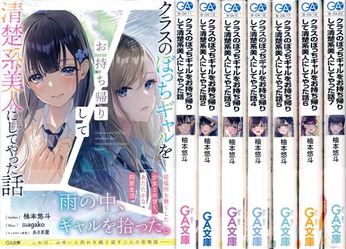 クラスのぼっちギャルをお持ち帰りして清楚系美人にしてやった話 全7巻セット [柚本悠斗]【小説】