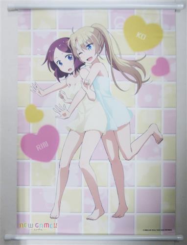 NEW GAME!! B2タペストリー 八神コウ&遠山りん