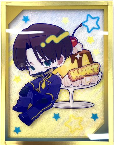銀河特急 ミルキー☆サブウェイ Sweets Staiton Cafe トレーディングアクリルラメ色紙 SD カート(カート・クレイマー)