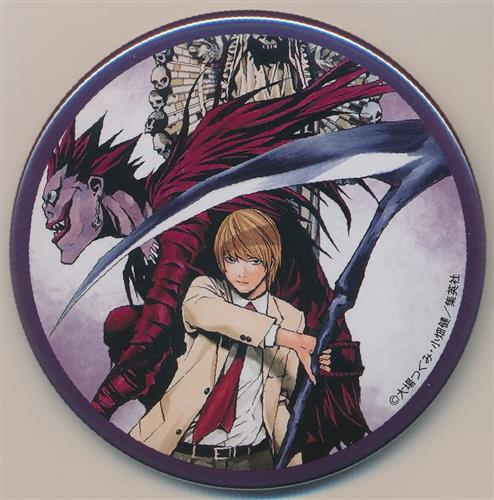 DEATH NOTE ラッキー缶バッジBOX 缶バッジ 夜神月&リューク