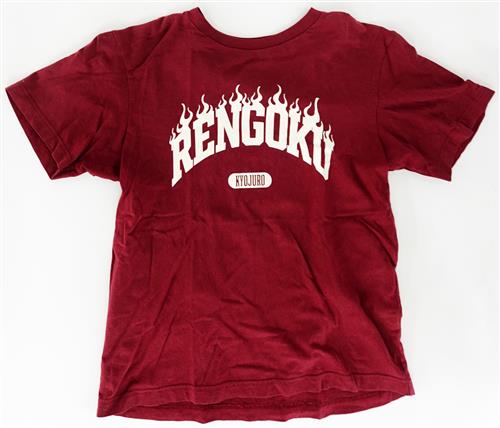 鬼滅の刃×ユニクロ グラフィックTシャツ 煉獄杏寿郎 レッド (Sサイズ)