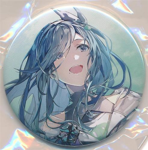 プロジェクトセカイ 56mm缶バッジ 日野森雫ver. 【アニメイト CD購入特典】