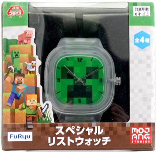 【未開封】マインクラフト スペシャルリストウォッチ クリーパー