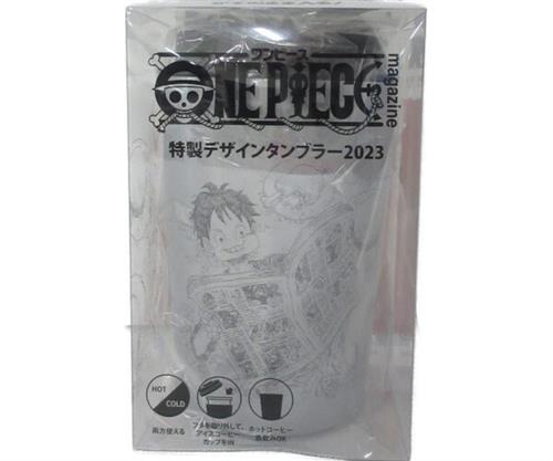 ONE PIECE ONE PIECE magazine 特製デザインタンブラー2023 メタリックシルバーVer. モンキー・D・ルフィ 【セブンイレブン/セブンネット限定】