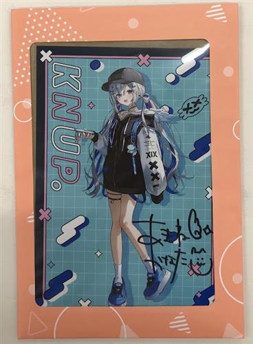 ホロライブ 天音かなた 直筆サイン入り猫屋敷ぷしお描き下ろしポストカード 「バーチャルYouTuber ホロライブ 天音かなた 誕生日記念2025 誕生日記念フルセット」 購入特典