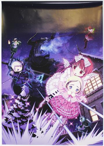 デススマイルズ II X 魔界のメリークリスマス B2ポスター 戦う5人