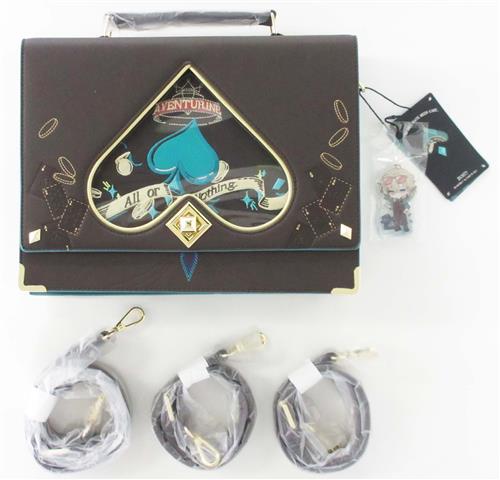 崩壊:スターレイル アベンチュリンイメージシリーズ バッグ+購入特典 キャラアクリルスタンドキーホルダー アベンチュリン
