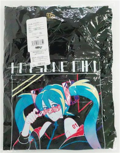初音ミク×LISTEN FLAVOR アームカバー付トップス 01.BLACK 初音ミク