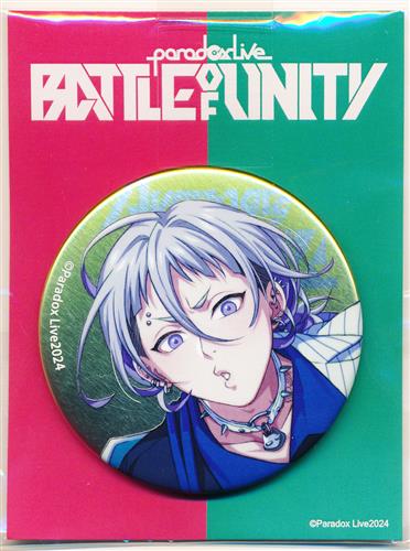 Paradox Live Battle of Unity BIG缶バッジ 棗リュウ(コンプラ大魔王)