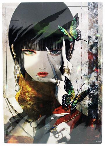 皐月恵 A3クリアポスター (SWALLOWTAIL BUTTERFLY)