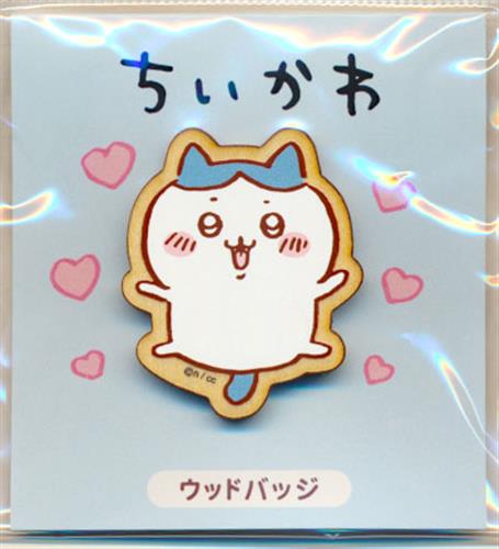 ちいかわ ウッドバッジ ハチワレ