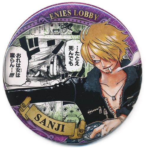 ONE PIECE コレクション缶バッジ "HEROES" 第2弾 サンジ E