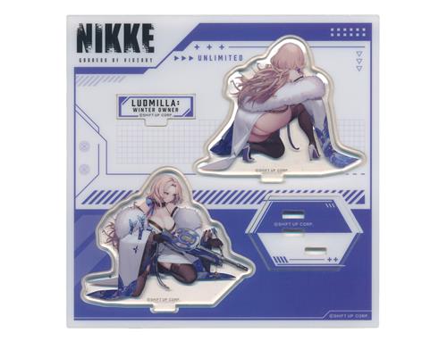 勝利の女神:NIKKE 背中で魅せるアクリルスタンド ルドミラ:ウィンターオーナー