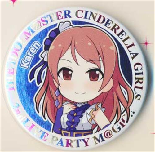 アイドルマスター シンデレラガールズ 公式缶バッジ (cool) 北条加蓮 【THE IDOLM＠STER CINDERELLA GIRLS 2ndLIVE PARTY M＠GIC!!】