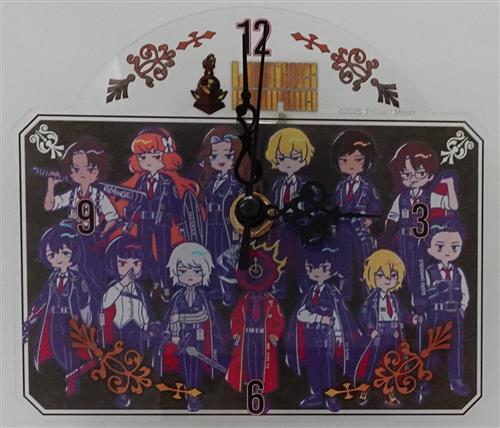 DMMスクラッチ Limbus Company れとぽぷシリーズ スクラッチ A-1賞 アクリルクロック デザインA