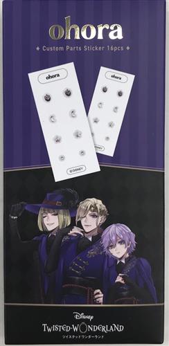 Disney TWISTED-WONDERLAND ohroa custom Parts Sticker 16pcs ポムフィオーレ