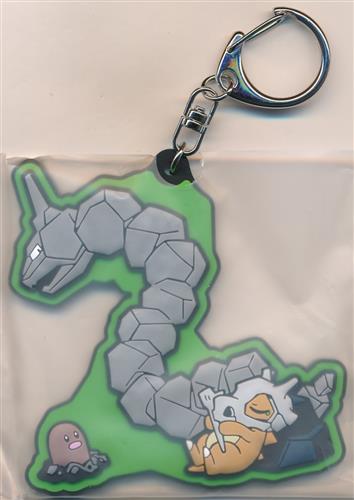 ポケットモンスター ラバーキーホルダーコレクション CAVE DWELLER ポケモンセンター限定 7.イワーク&カラカラ&ディグダ <XmasFセール>