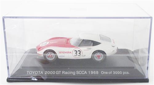 EBBRO 1/43 TOYOTA 2000GT RACING SCCA (WHITE/RED) 【フィギュア】[EBBRO]