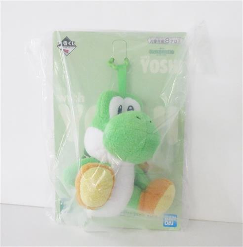 一番くじ スーパーマリオ with YOSHI B賞 カラフル★ヨッシー ぬいぐるみマスコット ヨッシー